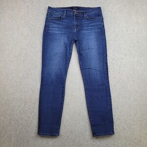 J Brand Capri‎ Dark Wash Vintage Jeans Womens 30 Blue Stretch Denim 30x25